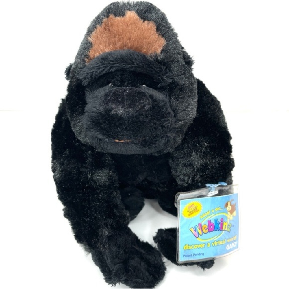 Ganz Webkinz Silverback Gorilla Plush